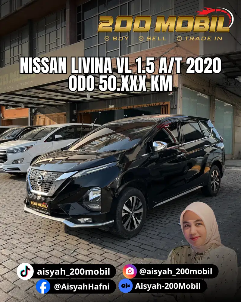 Nissan Livina VL 1.5 A/T 2020 Bensin