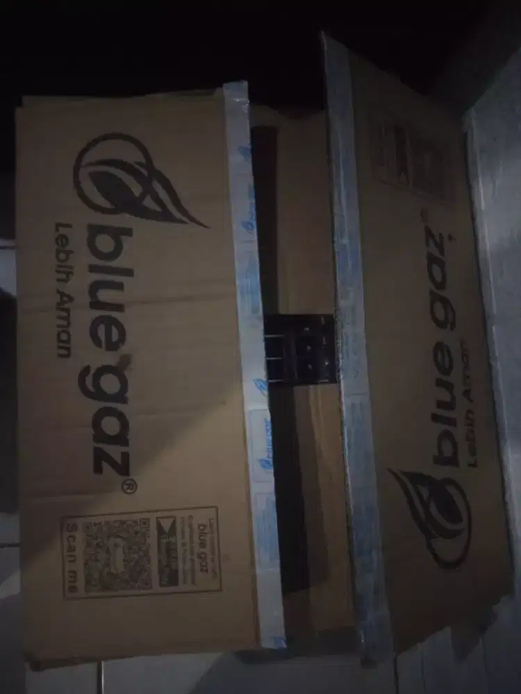 Jual kompor gas panggang 2 tungku merek blue gaz