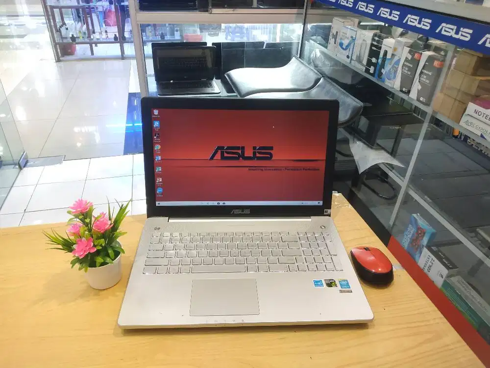 DIJUAL LAPTOP ASUS N550JK CORE i7 RAM 16GB SSD 256GB NVIDIA
