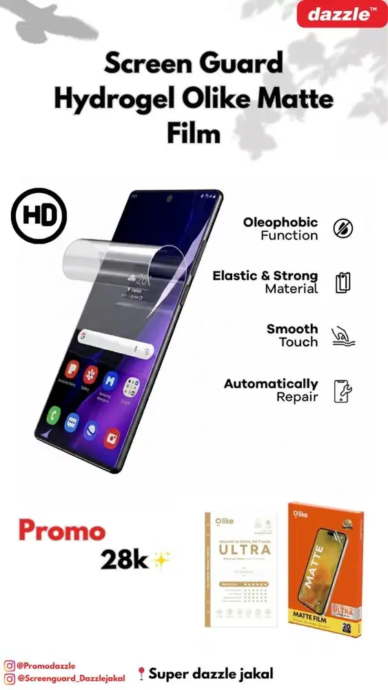 Screen Guard Olike Matte screen