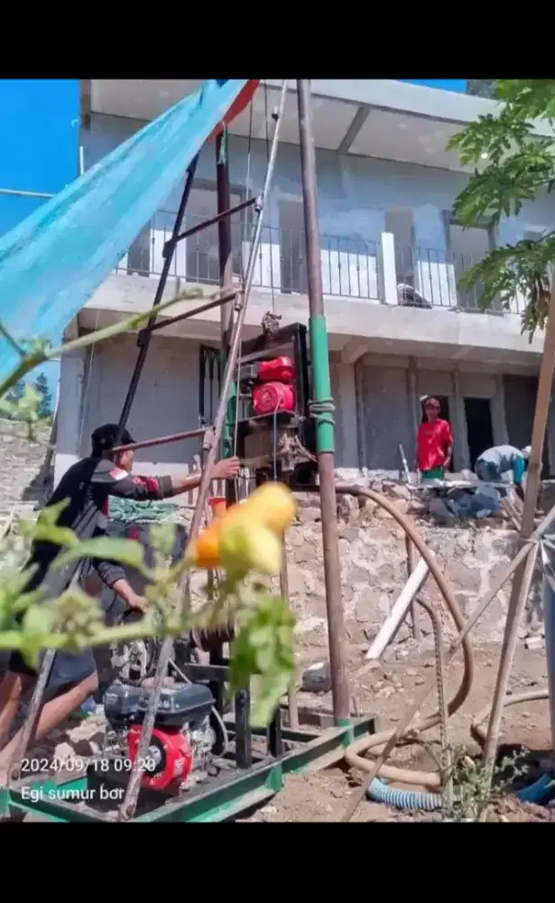 Jasa sumur bor air bersih