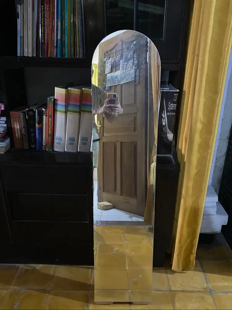 Oval Standing Mirror 153x40