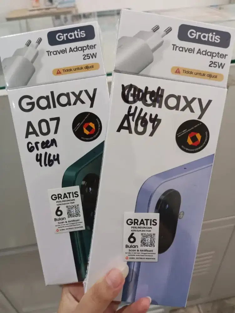 Samsung Galaxy A07 4/64 New Segel Box Garansi Resmi Promo Bandung
