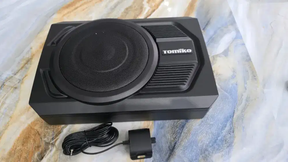 | Audio harian mantab  | subwoofer actif dan tweeter | terima beres