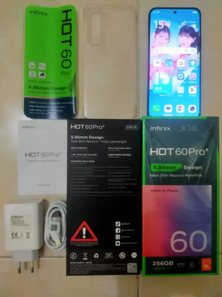 Infinix hot 60 pro plus 8/256 1bulan pakai