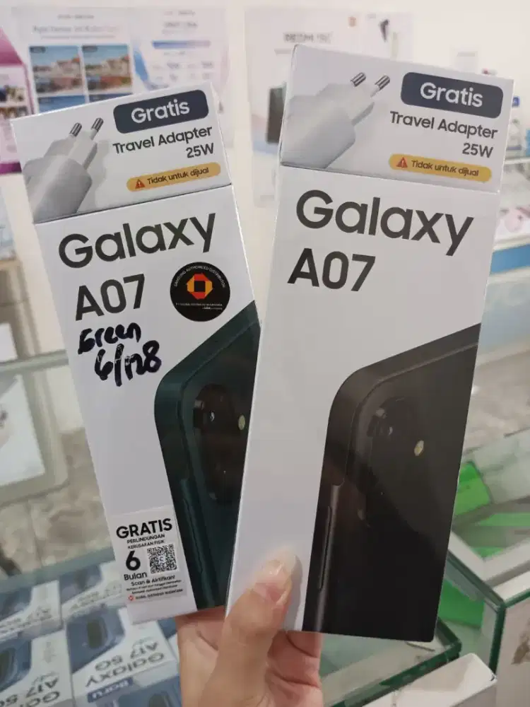 Samsung Galaxy A07 6/128 New Segel Box Garansi Resmi Promo Bandung
