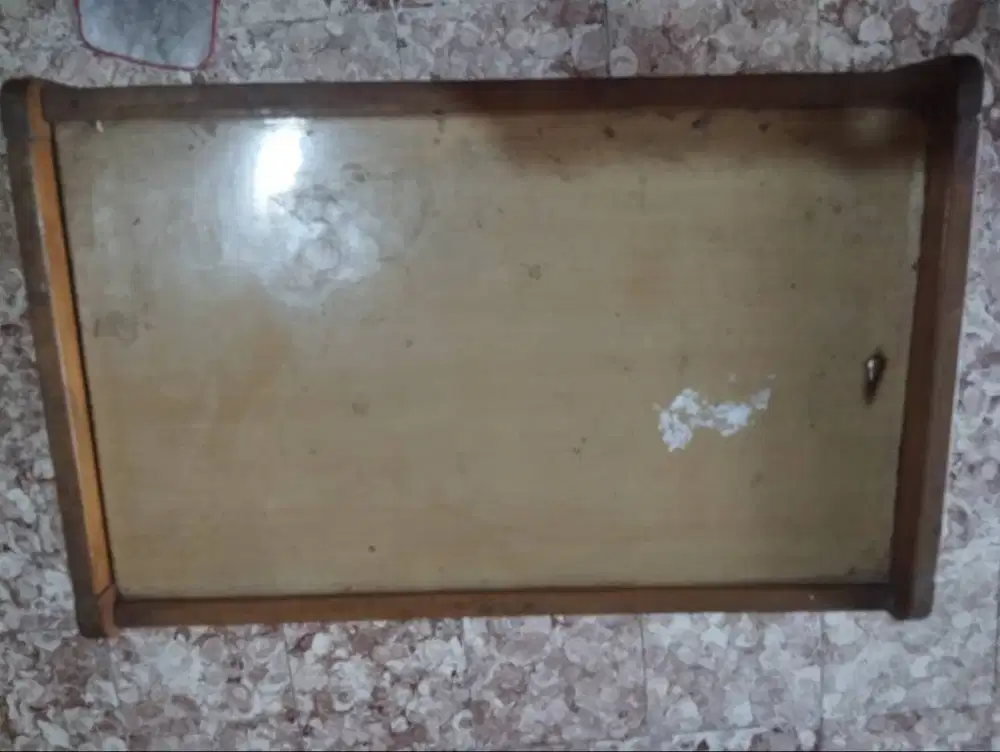 DIJUAL: Meja Rak Kayu 2 Tingkat