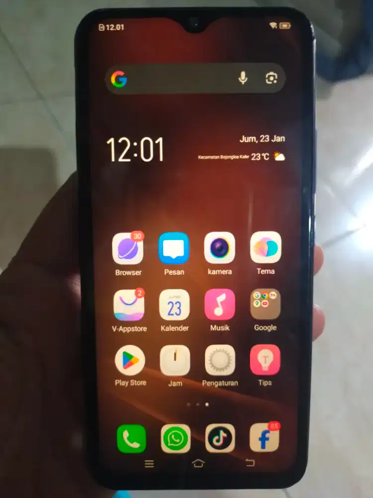 Vivo y12 ram 3/32 normal