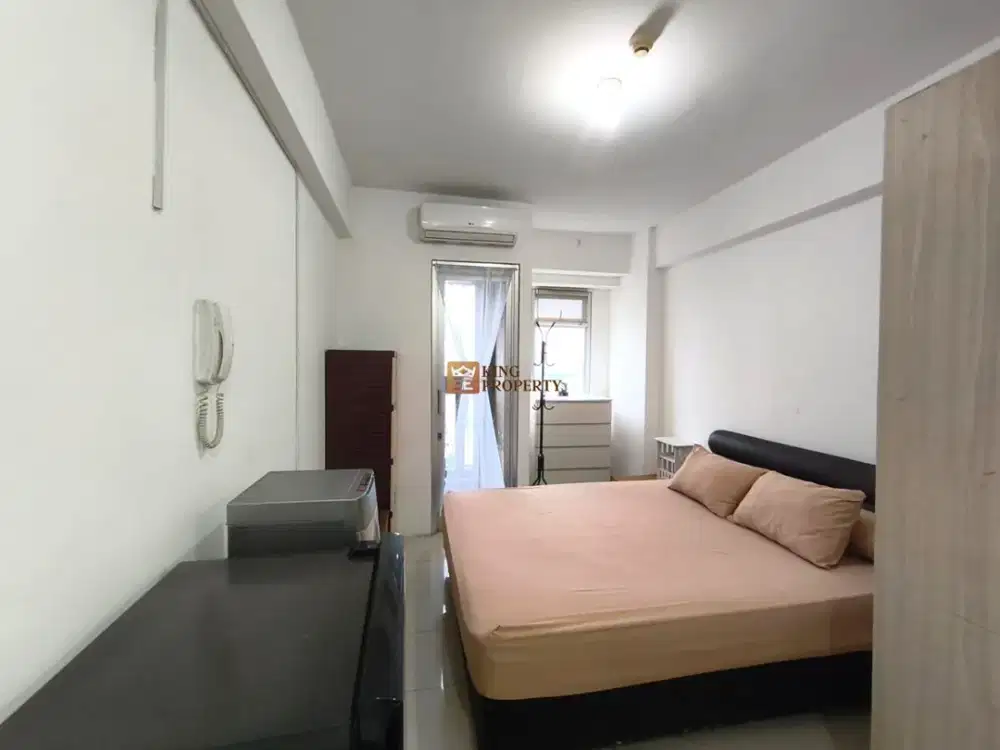 Minimalis & Cozy! Studio 21M² Furnished View Kota Jakarta Apartemen Green Bay Pluit Greenbay