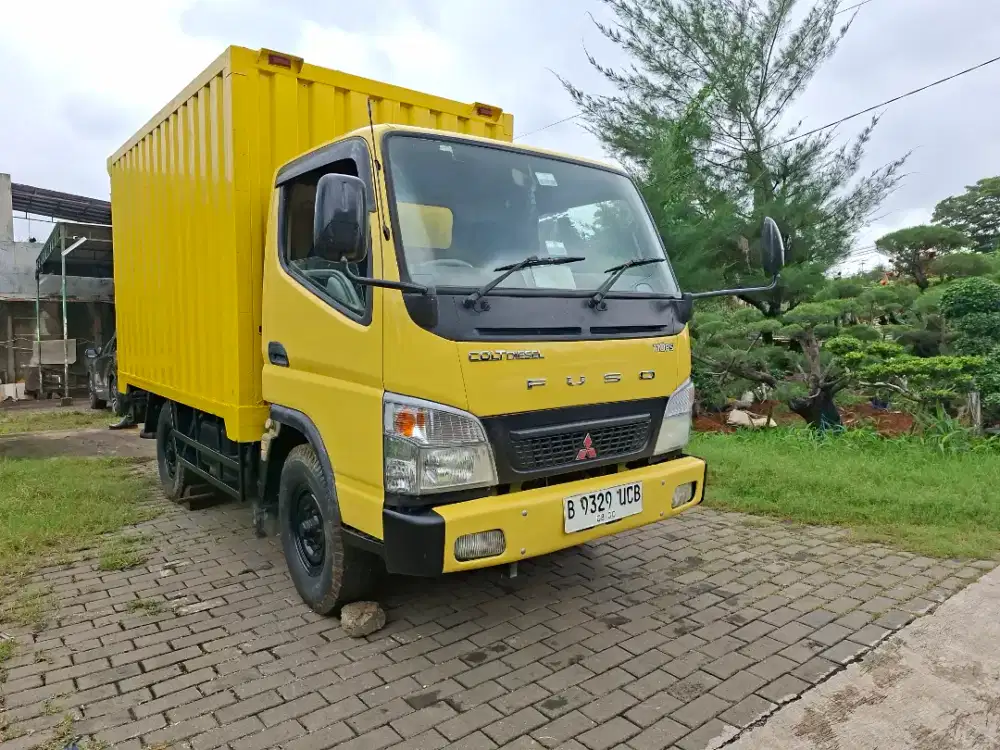 Mitsubishi CANTER .110.ps.4 Ban CDE.Engkel Box Cargo Contener