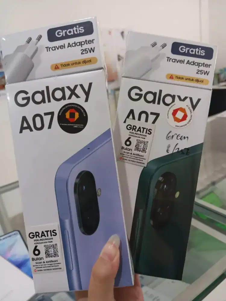 Samsung Galaxy A07 8/256 New Segel Box Garansi Resmi Promo Bandung