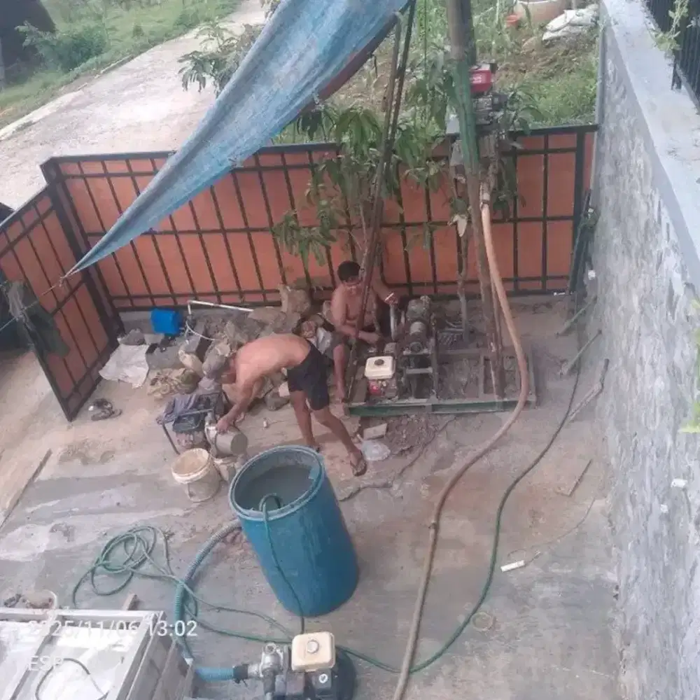 Jasa sumur bor air bersih