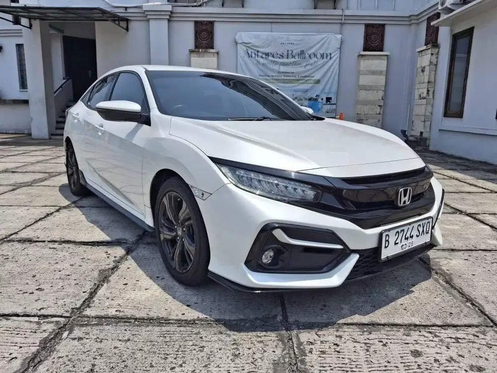 HATCHBACK CIVIC RS TURBO AT 2020 PUTIH HB RECORD HONDA