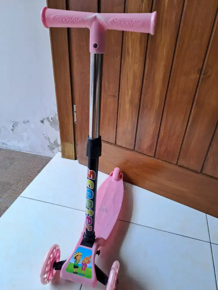 Scooter anak pink