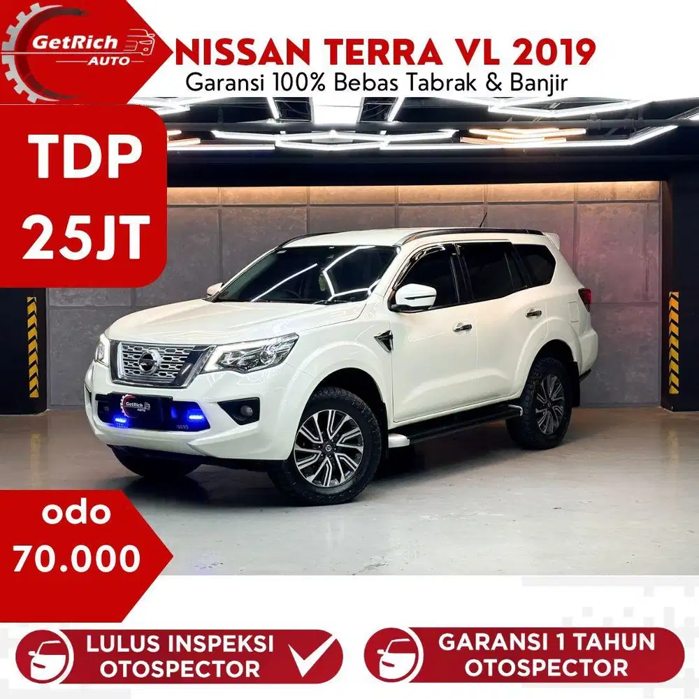 Km70Rb!!! Nissan Terra VL 2019 Putih Diesel