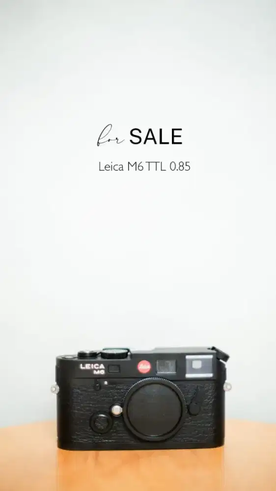 Leica M6 body only
