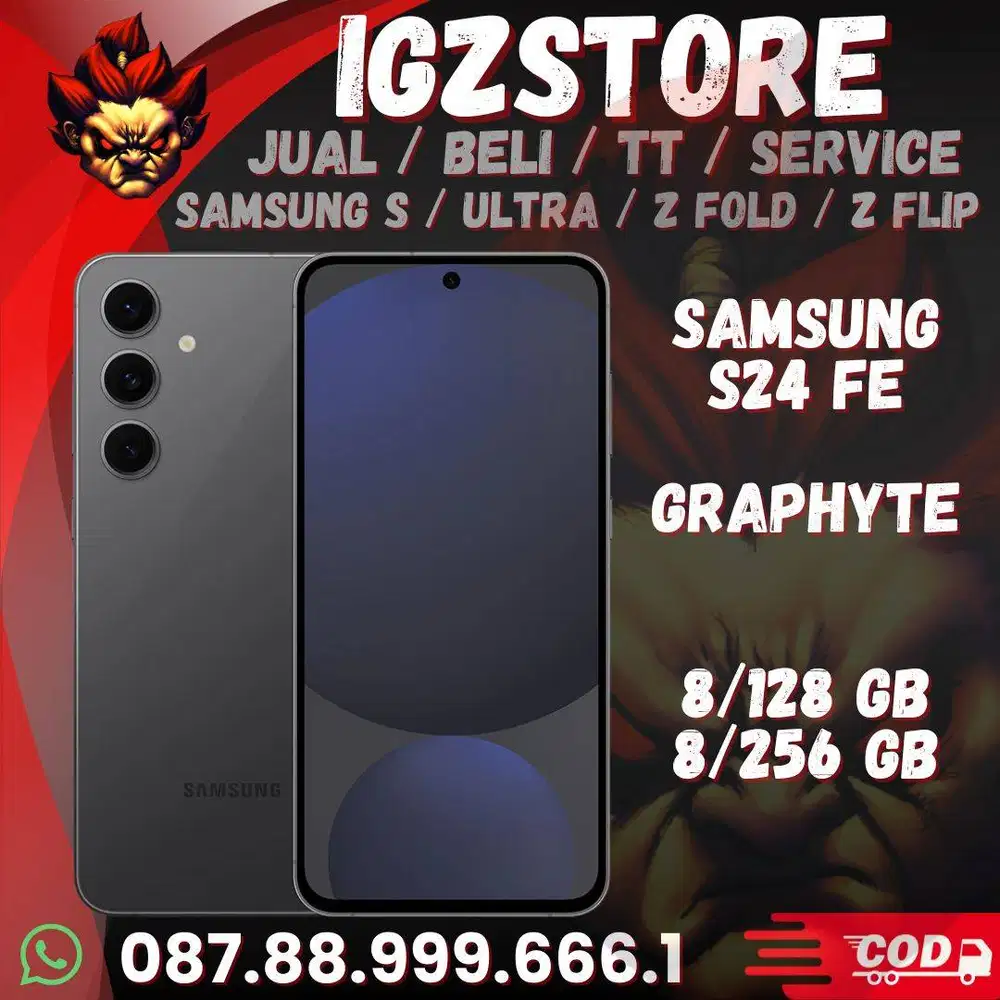 Samsung S24 FE 8/128/256 FULLSET Mulus No Minus