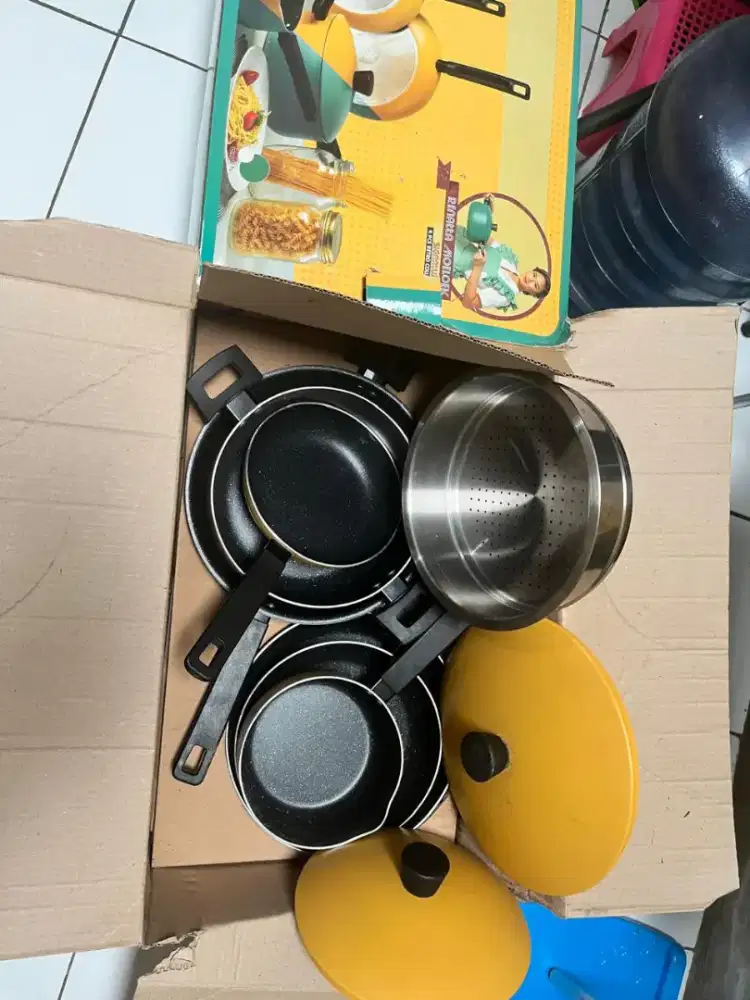 Panci Set 9 Pcs Supra