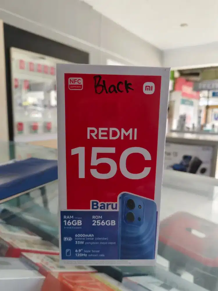 New Redmi 15C ram 8/256