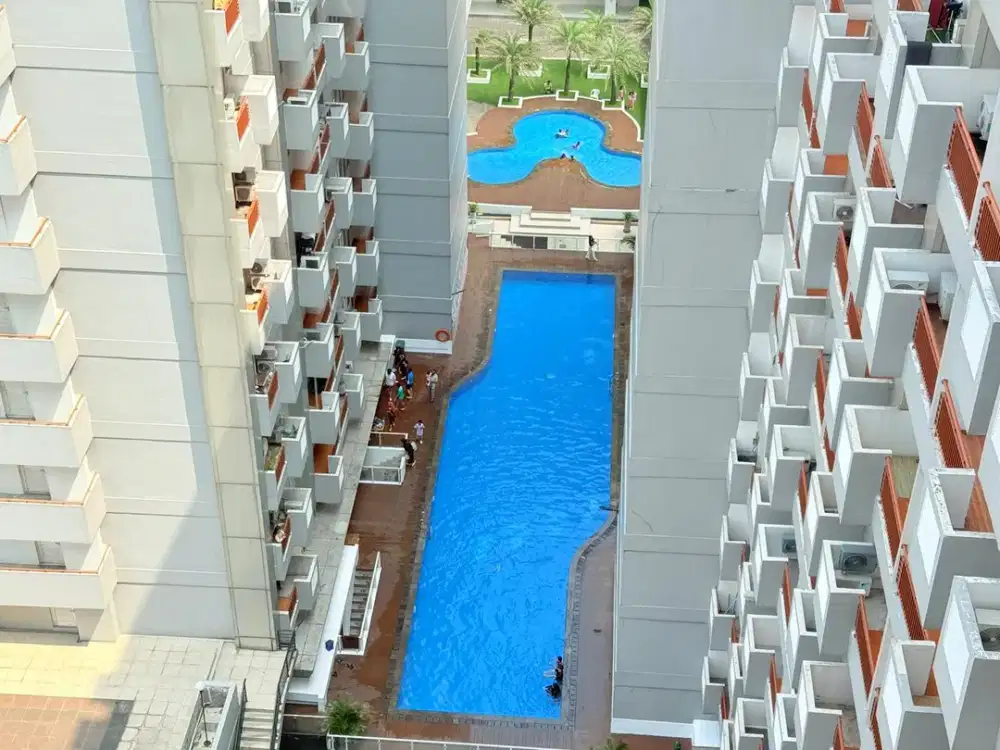 Murah ! Apartemen Studio Furnish Siap Huni Belakang Aeon Mall Hanya 3 Menit Exit Tol Sentul City, Bogor