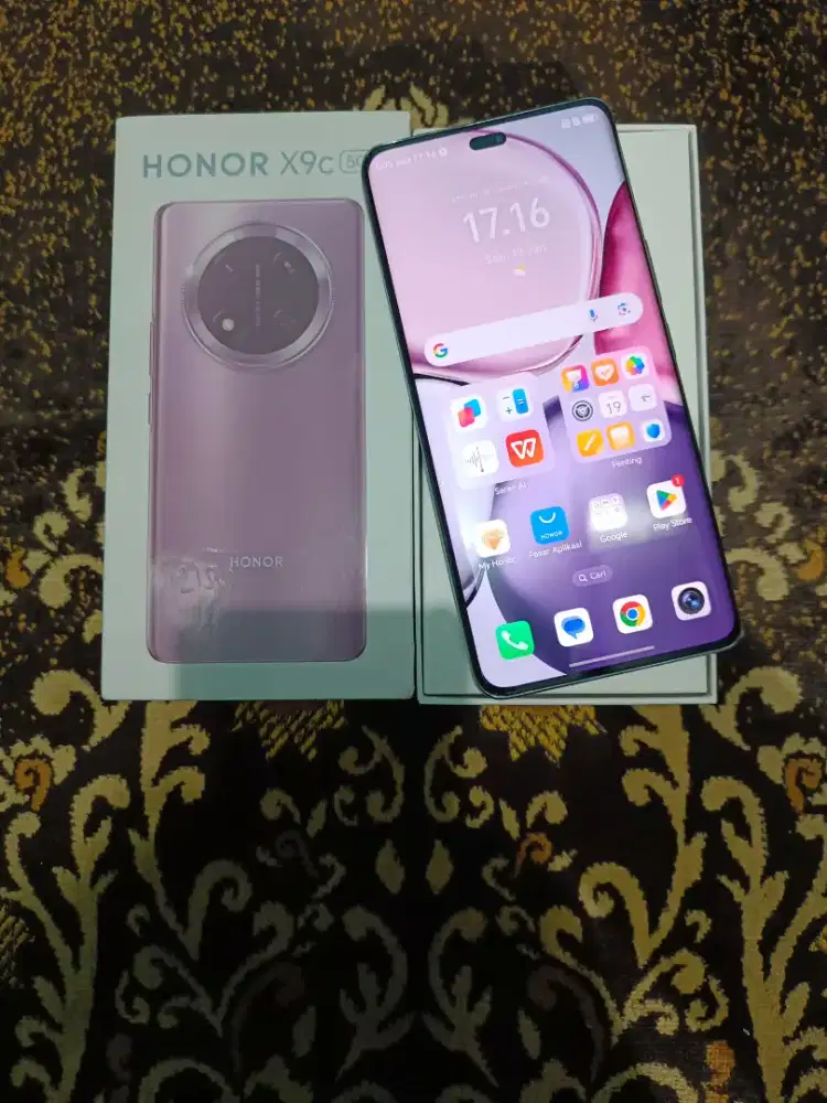 Honor X9C 5G 12+12/256GB Fullset ( Garansi September 2026 )