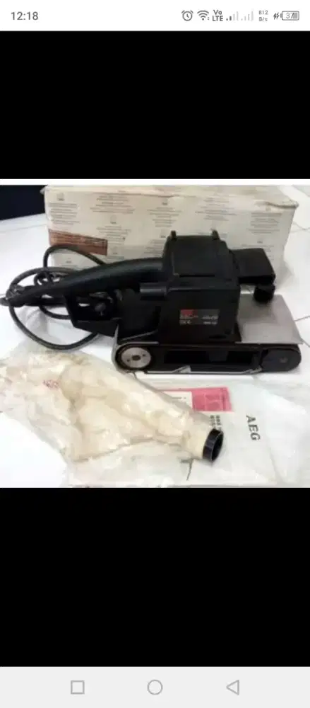 Mesin Amplas AEG BBSE 100 Belt Sander 
Made in Germany
Atlas Copco