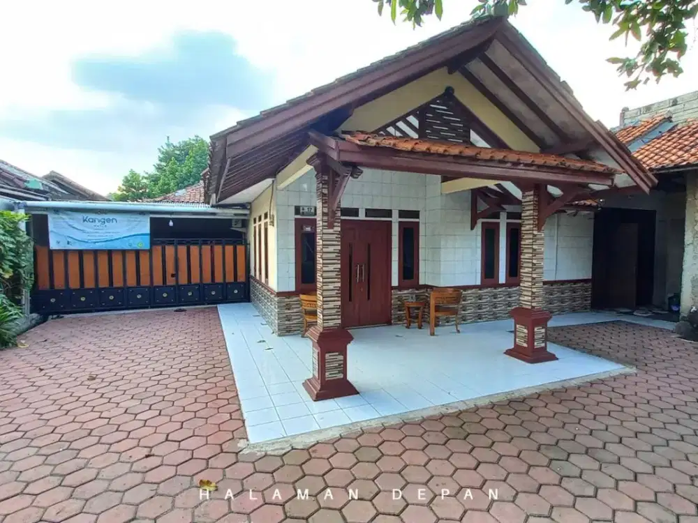Rumah besar dan Tanah 542 m2 Jual Murah Pinggir Jalan Utama