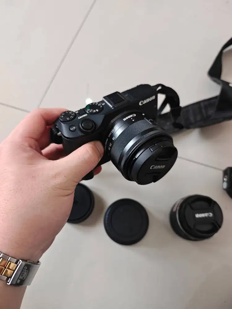 DI JUAL Murah  Kamera Canon EOS M3 lensa KIT