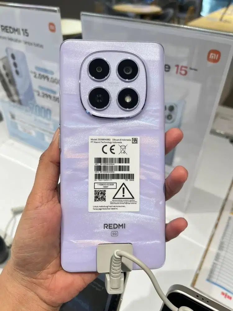Redmi note 15 5G 8/256 new resmi