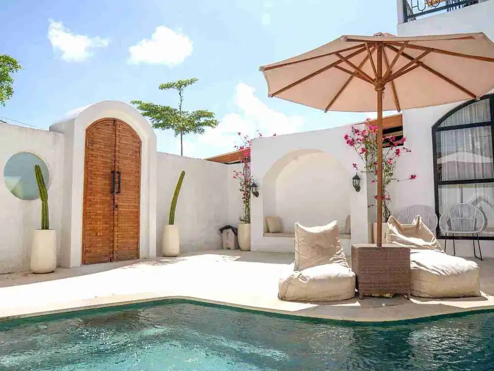 luxury villa pantai melasti, villa ocen view