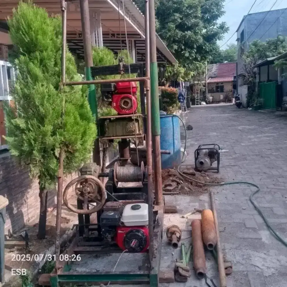 Jasa sumur bor air bersih