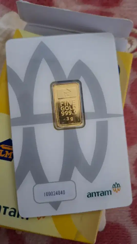 Emas Logam Mulia Antam 3 gram