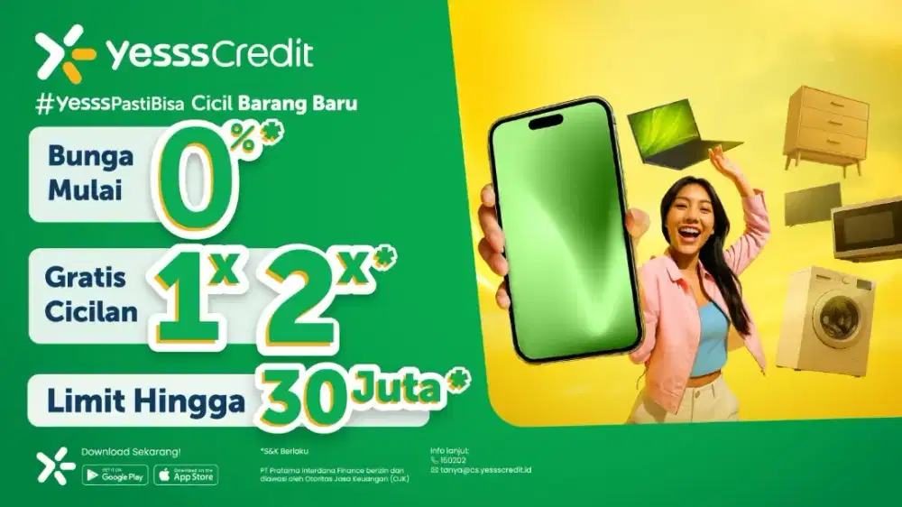 Proses cepat cicilan tanpa DP 0%