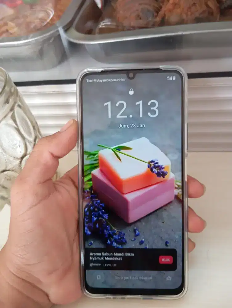 Realme note 70 ram 4/64 baterai 6800 mh