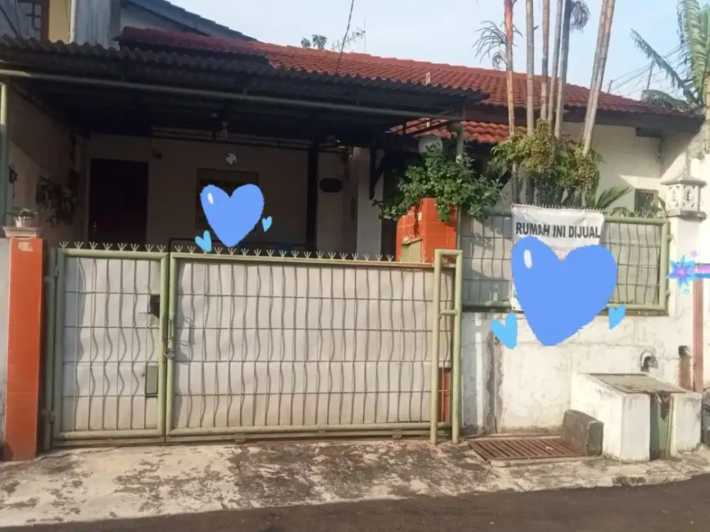 Rumah dan Tanah 327 m2 Secondary sekitar Tanah Baru Depok