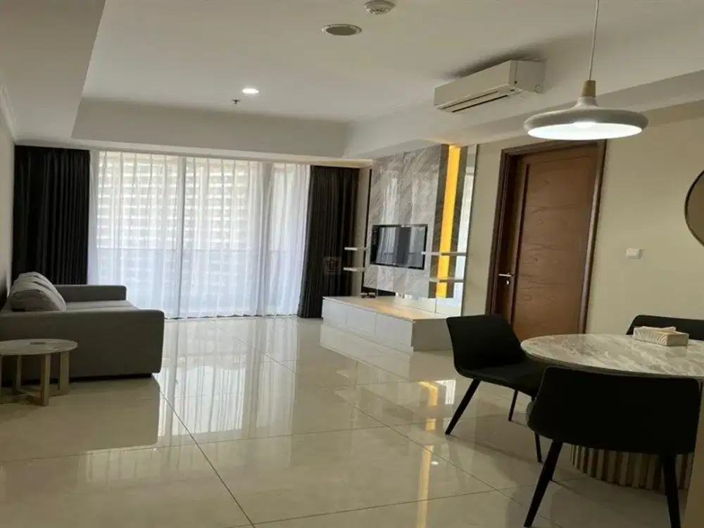 Disewakan Condominium Taman Anggrek Residences 2BR+1 Luas 99m2 Fully Furnished Lengkap Siap Huni Area Strategis Di Pusat kota Jakarta Barat