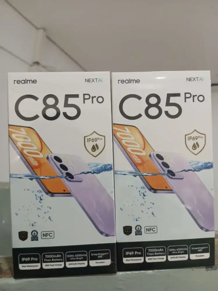 Realme C85 Pro 8/128 New Segel Box Garansi Resmi Promo Bandung