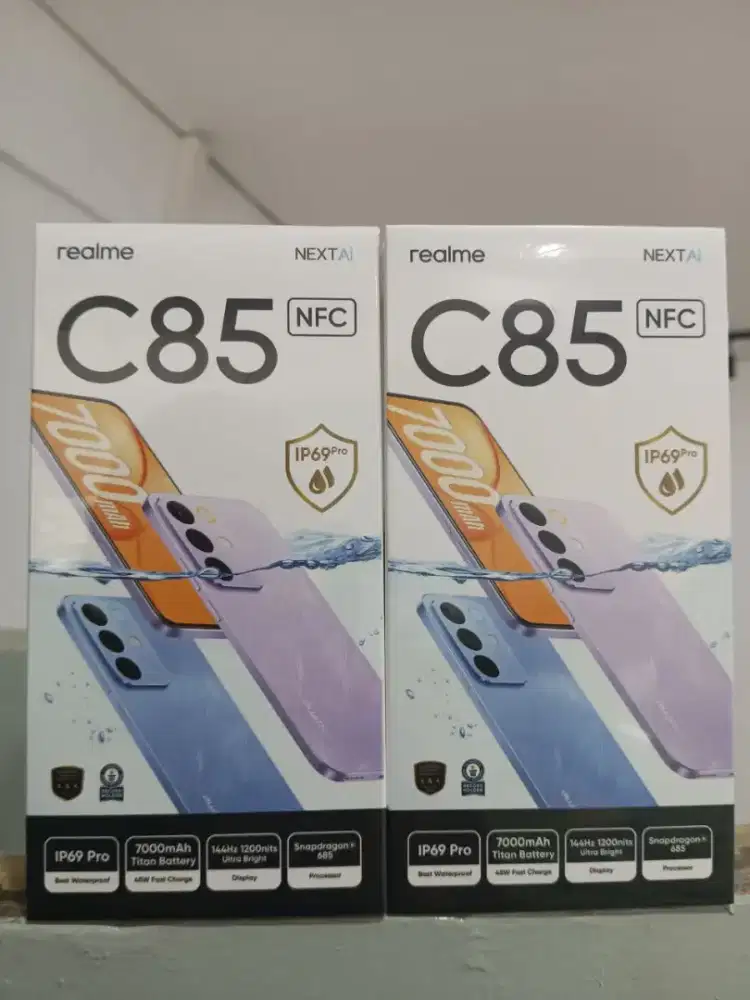 Realme C85 NFC 8/256 New Garansi Garansi Promo Bandung