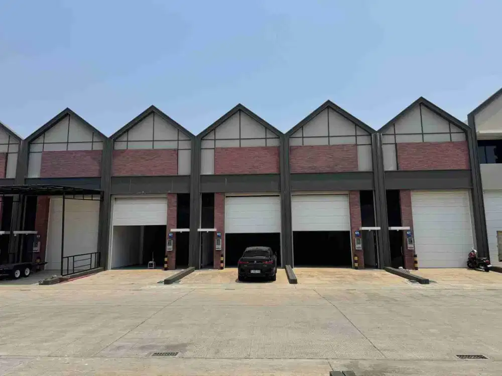 disewakan gudang gandeng 3 unit siap huni