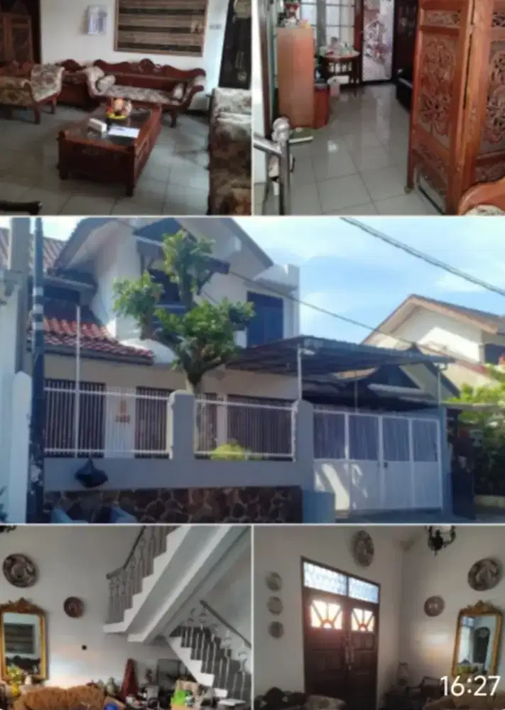 Jual rumah Jalan Utama Taman Pajajaran cck usaha