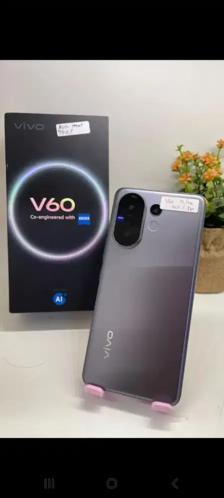 Vivo v60 5G 12/512 mulus lengkap ori no minus cod itc cempaka mas