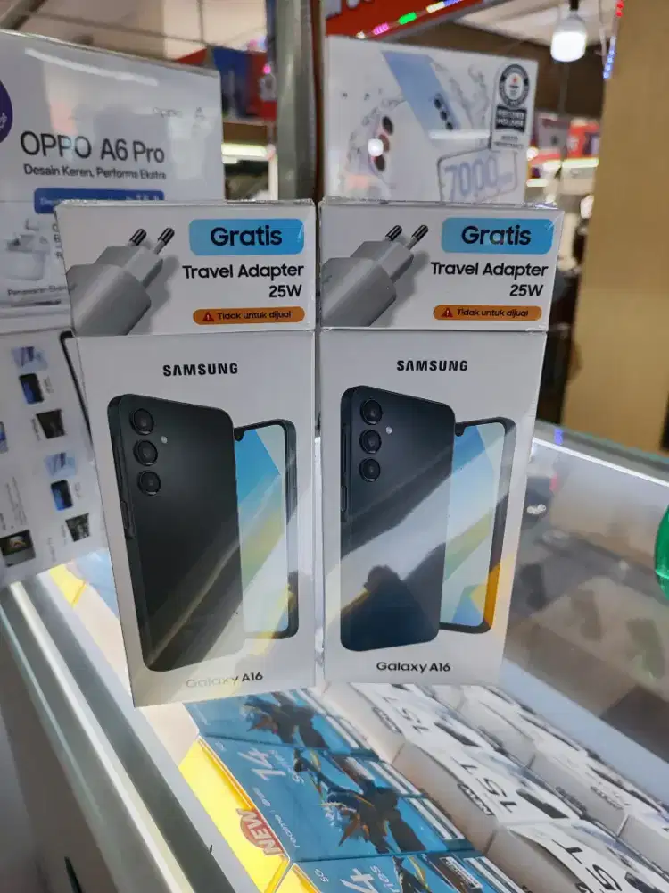 Samsung A16 4g 8/128 + adapter Resmi SEIN 12 BULAN