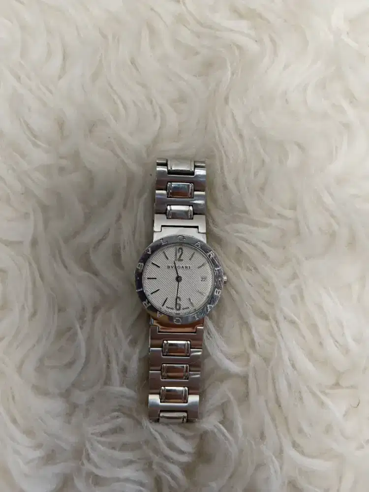 Preloved Jam tangan Bvlgari 33 ss quartz l9030 (only jam aja)otomatic