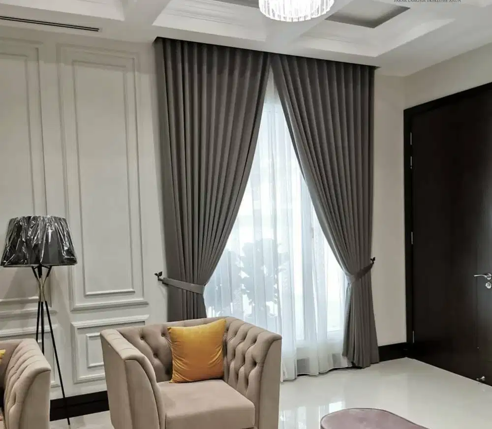 Dijual Gorden Jendela Terbaru Minimalis Mewah Murah Gordyn Hordeng