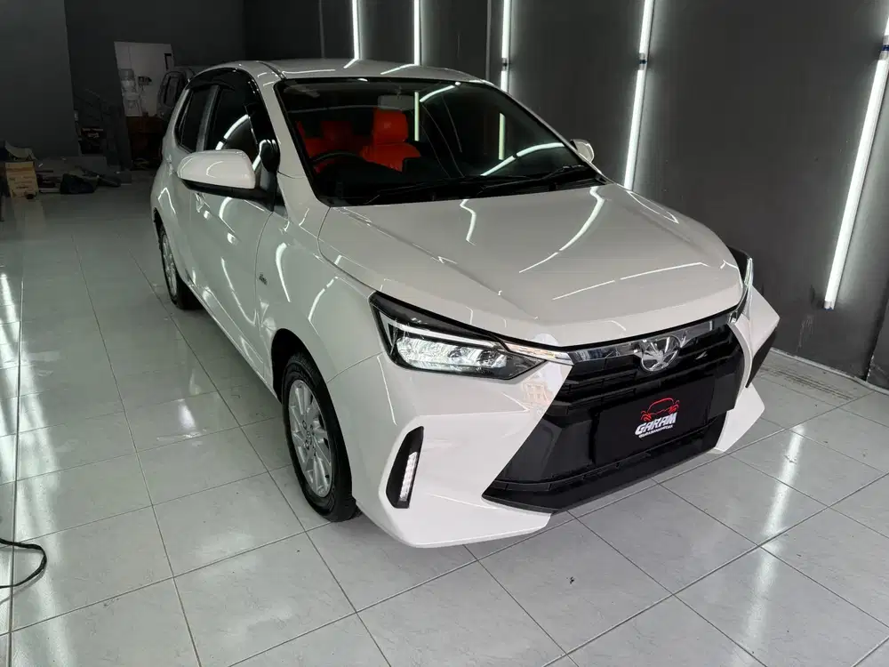 [ODO 8.xxx] TOYOTA AGYA 1.2 G MATIC 2025 PUTIH AYLA BRIO WRV CALYA
