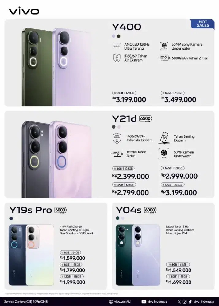 PROMO NEW ALL TIPE HP VIVO FREE HADIAH LANGSUNG