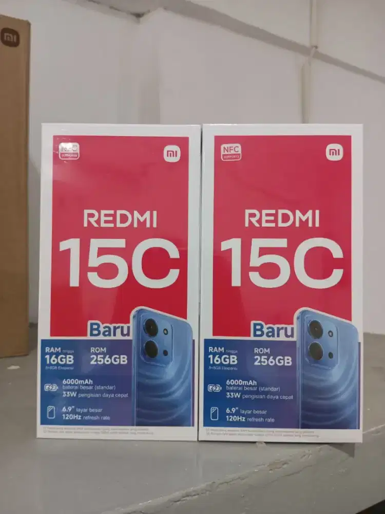 Xiaomi Redmi 15C 8/256 New Segel Box Garansi Resmi Promo Bandung
