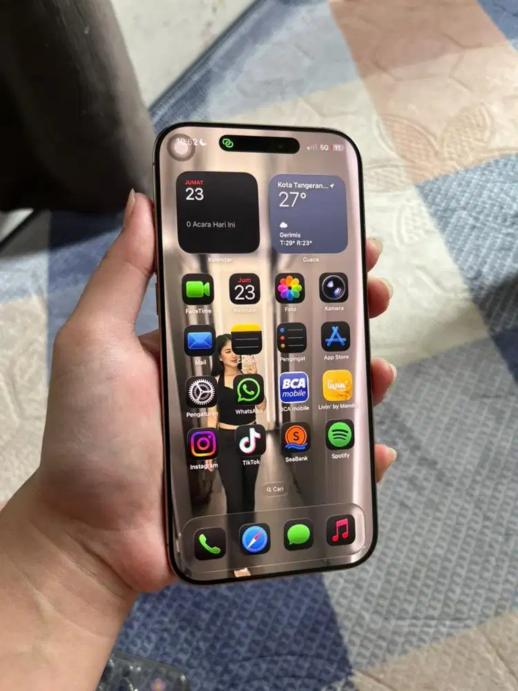 Iphone 16 promax 256gb titanium