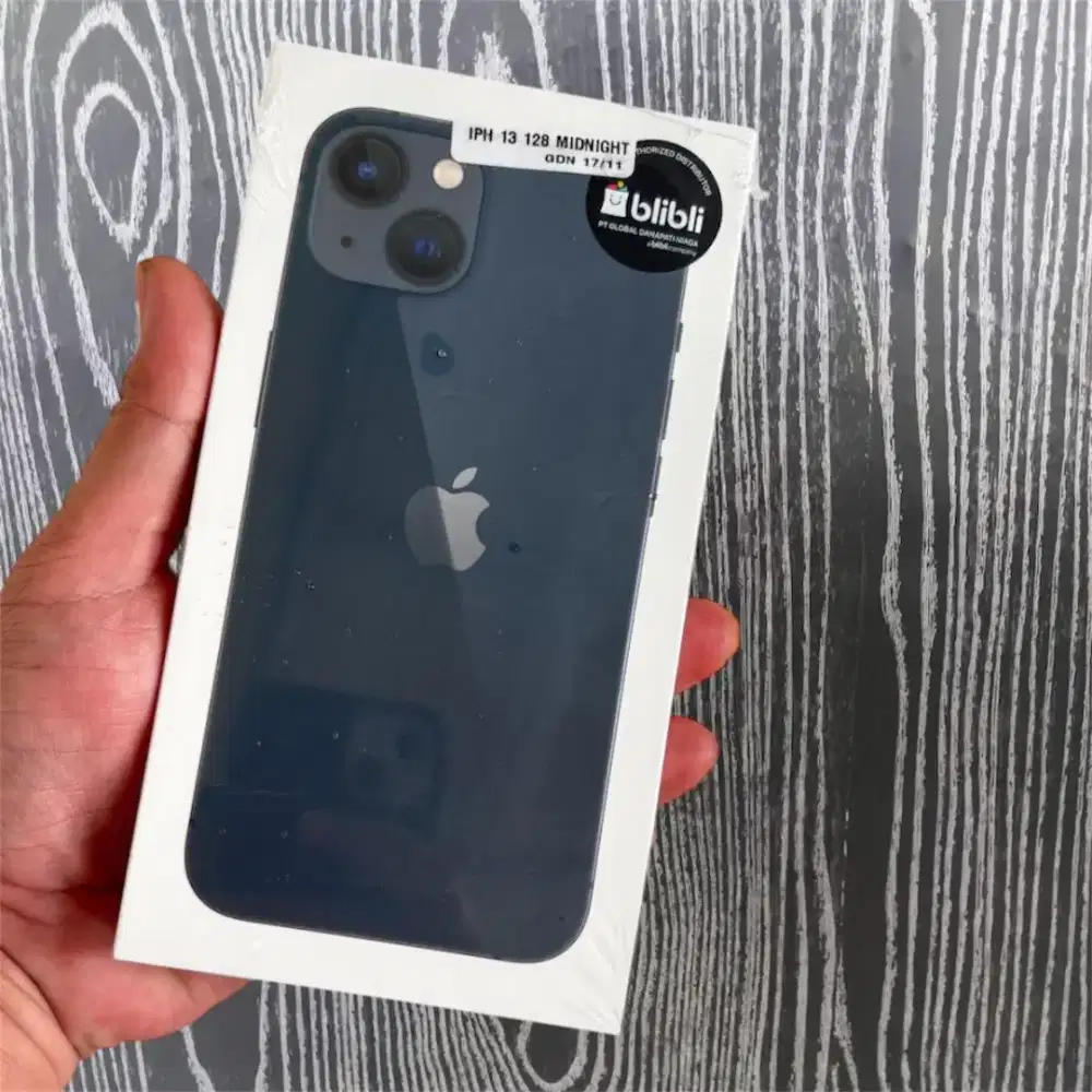 iPhone 13 128 Garansi Resmi (iBox/GDN) BARU SEGEL BOX BNIB