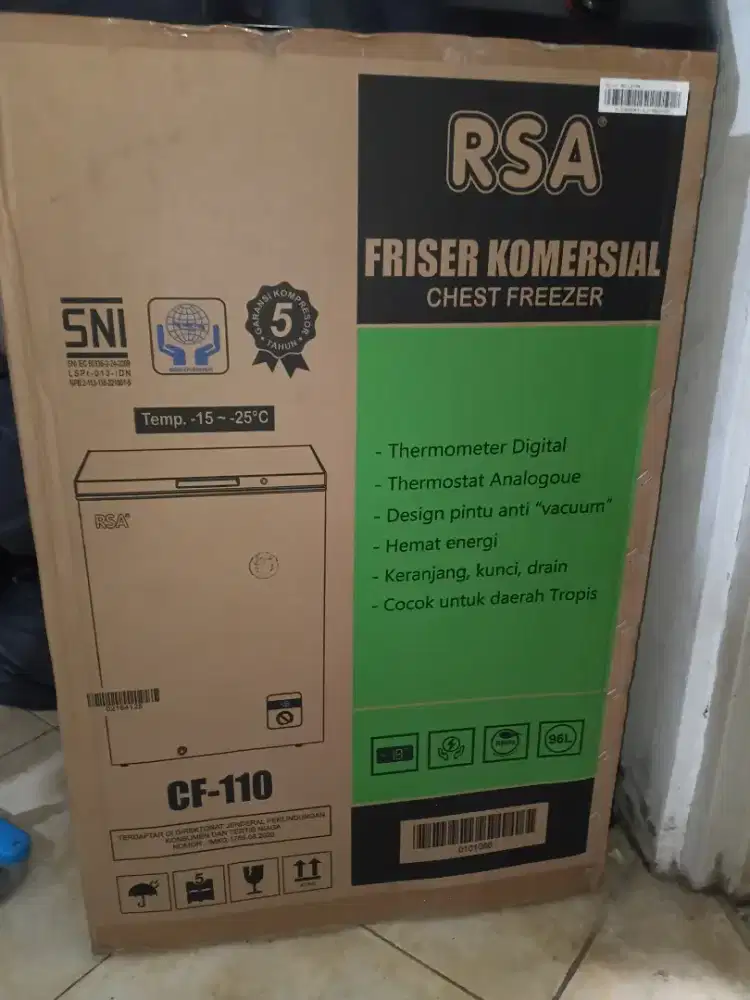 Jualan frizeer 100ltr